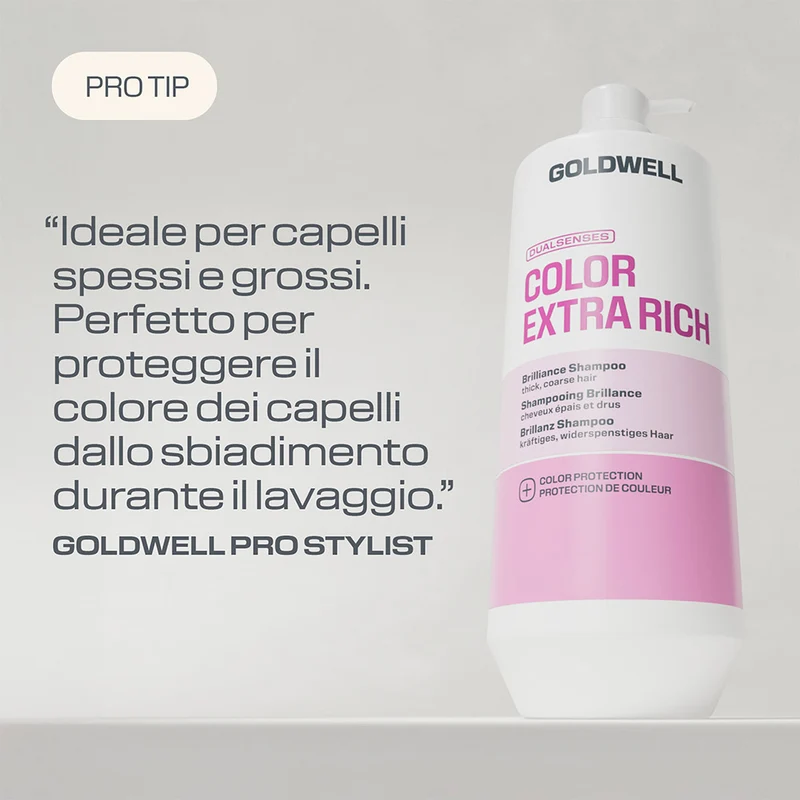 Goldwell Dualsenses Color Extra Rich Brilliance Shampoo 1000ml - shampoo protecteur de couleur