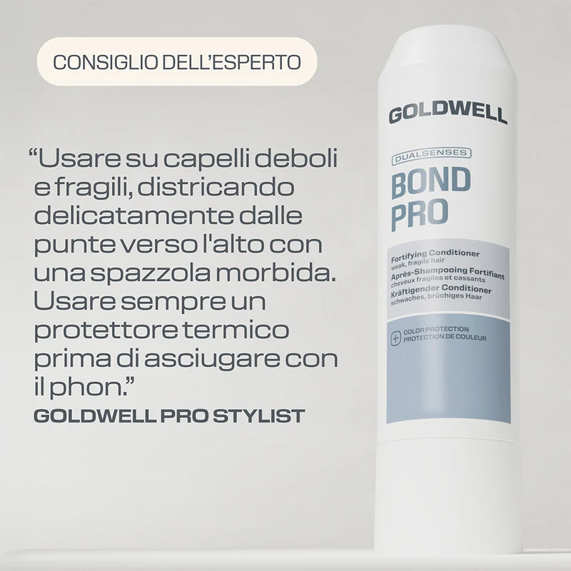 Goldwell Dualsenses Bond Pro Fortifying Condtioner 200ml - après-shampoing fortifiant