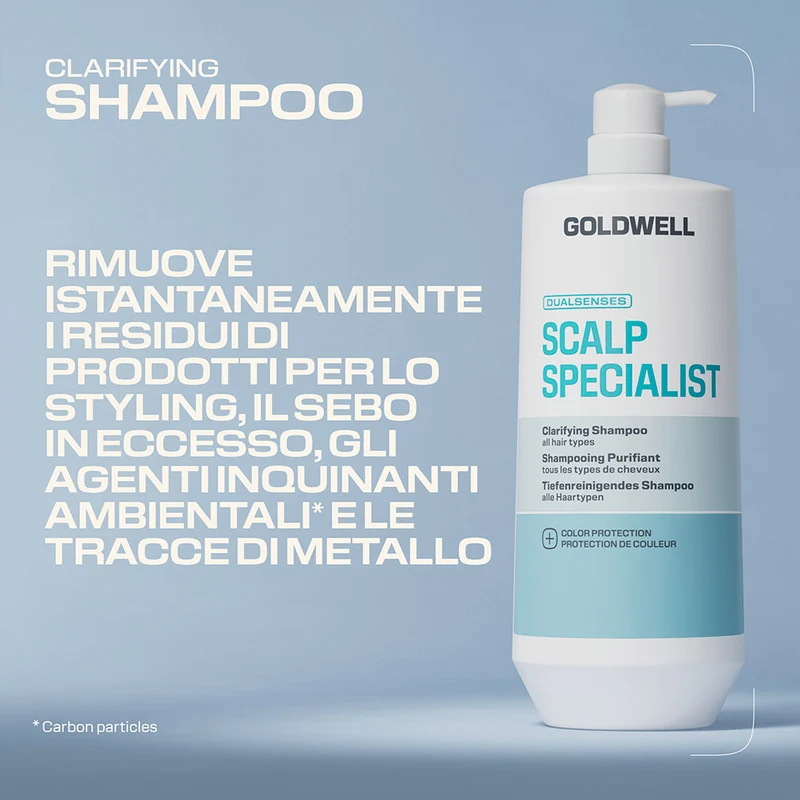 Goldwell Dualsenses Scalp Specialist Clarifying Shampoo 1000ml - shampoo purifiant