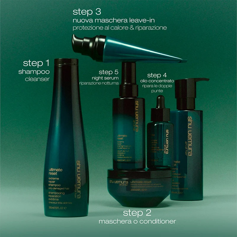 Shu Uemura Ultimate Reset Leave in Mask 90ml - masque cheveux abîmés