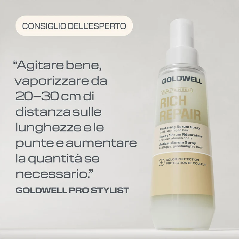 Goldwell Dualsenses Rich Repair Restoring Serum Spray 150ml - spray thermoprotecteur