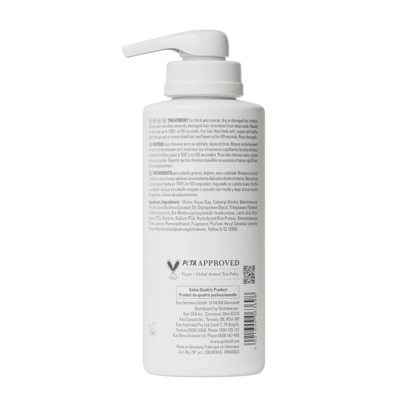 Goldwell Dualsenses Rich Repair 60sec Treatement 500ml - traitement nourrissant cheveux abîmés
