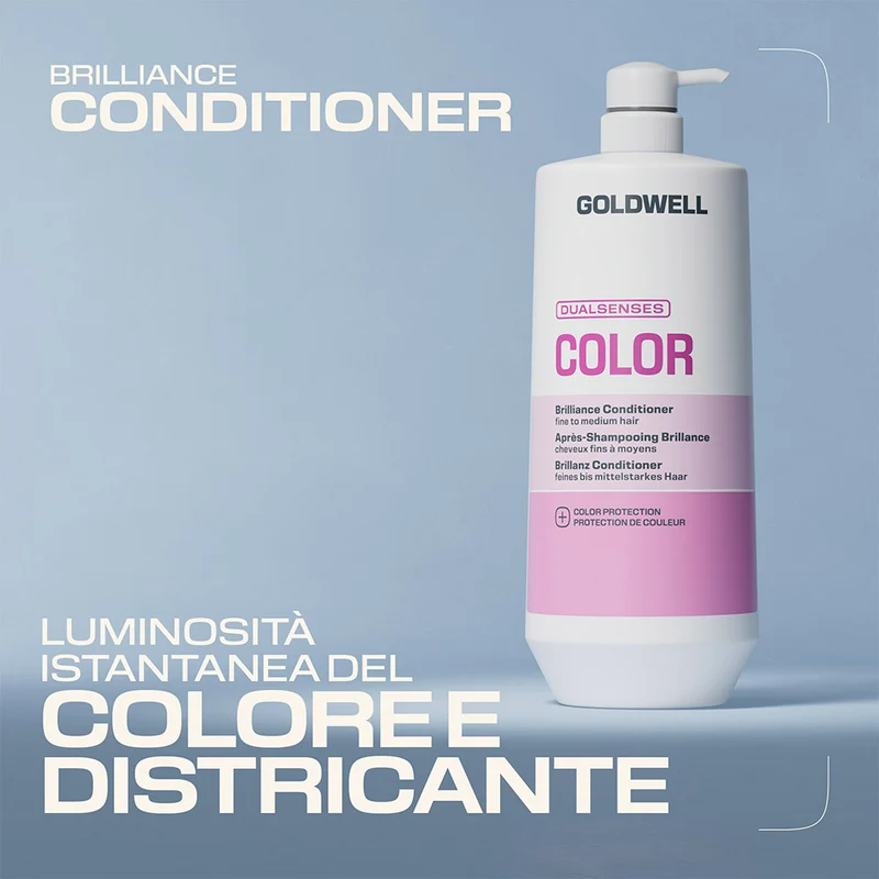 Goldwell Color Brilliance Conditioner 1000ml - après-shampoing démêlant