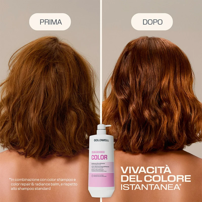 Goldwell Color Brilliance Conditioner 1000ml - après-shampoing démêlant