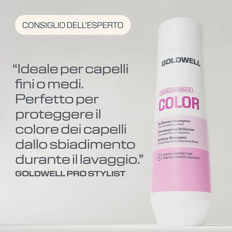 Goldwell Color Brilliance Shampoo 250ml - shampoo protecteur de la couleur