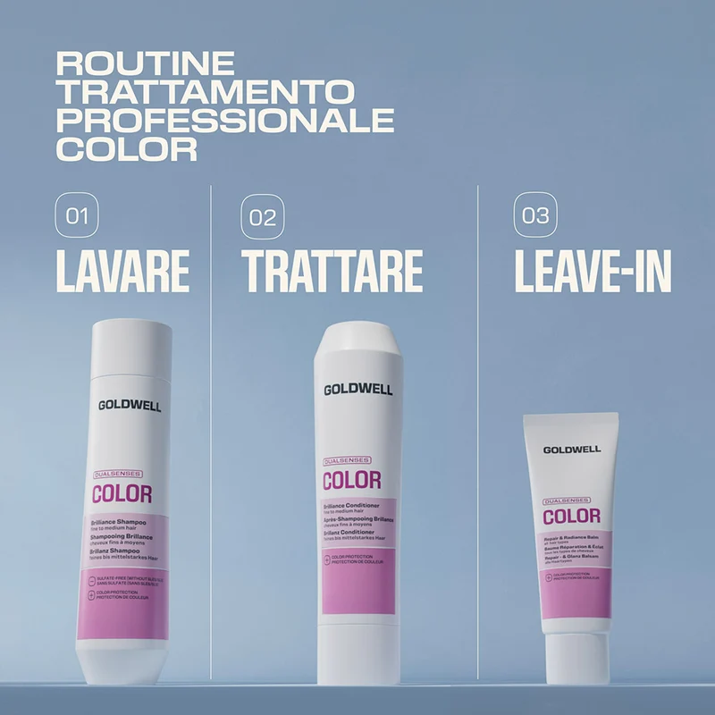 Goldwell Dualsenses Color Brilliance Shampoo 1000ml - shampoo protecteur de la couleur