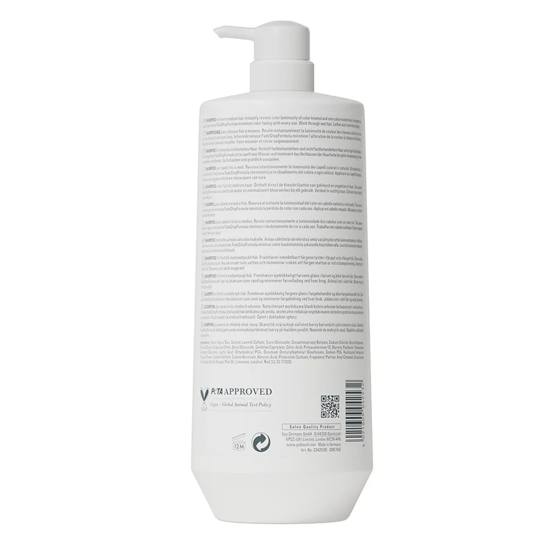 Goldwell Dualsenses Color Brilliance Shampoo 1000ml - shampoo protecteur de la couleur