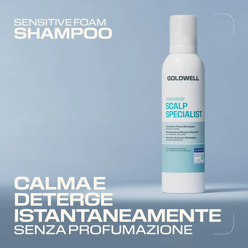 Goldwell Dualsenses Scalp Specialist Sensitive Foam Shampoo 250ml - shampoo cuir chevelu sensible