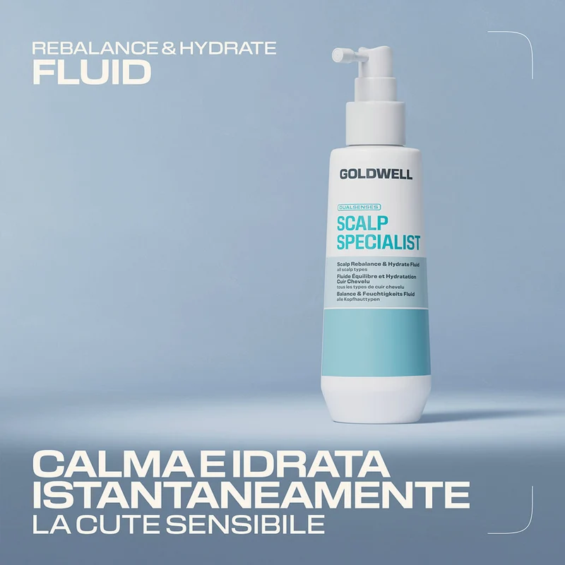 Goldwell Dualsenses Scalp Specialist Rebalance & Hydrate Fluid 150ml - traitement cuir chevelu sec