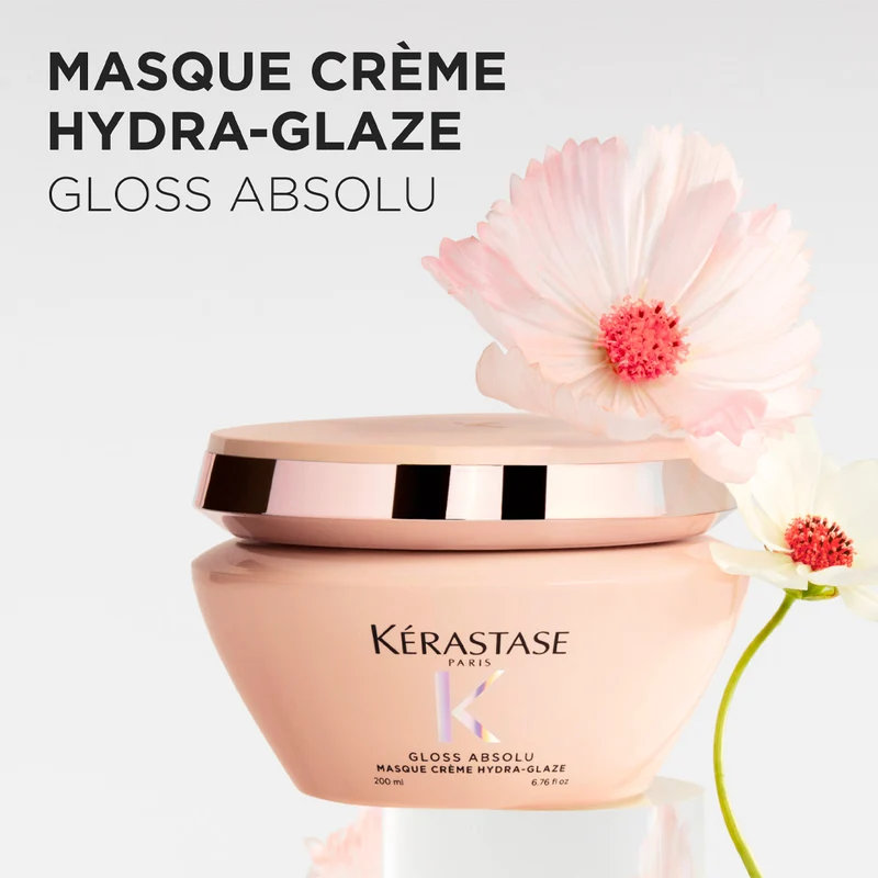 Kerastase Gloss Absolu Masque Riche 200ml - masque brillance pour cheveux épais
