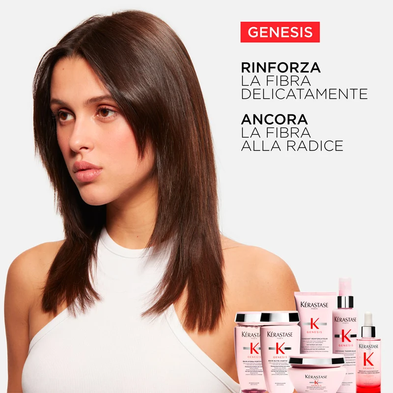 Kerastase Genesis Serum Anti-Chute Fortifiant 30ml - sérum anti-chute renforçant les cheveux fragiles