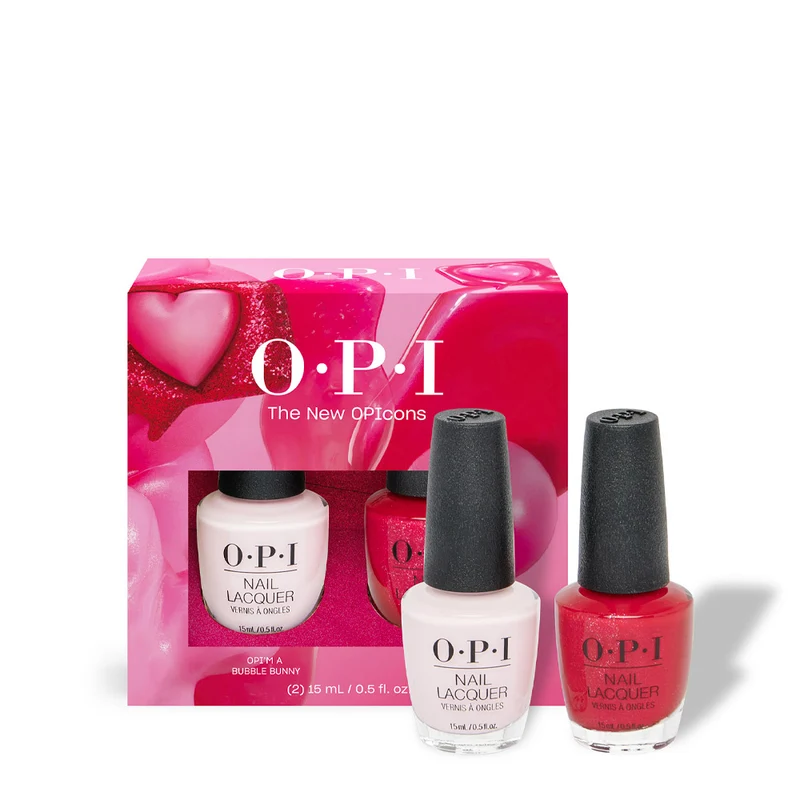 OPI Nail Laquer Spring 26 Duo Pack 2 - coffret de vernis à ongles