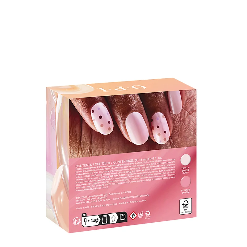 OPI Nail Laquer Spring 26 Duo Pack 1 - coffret de vernis à ongles