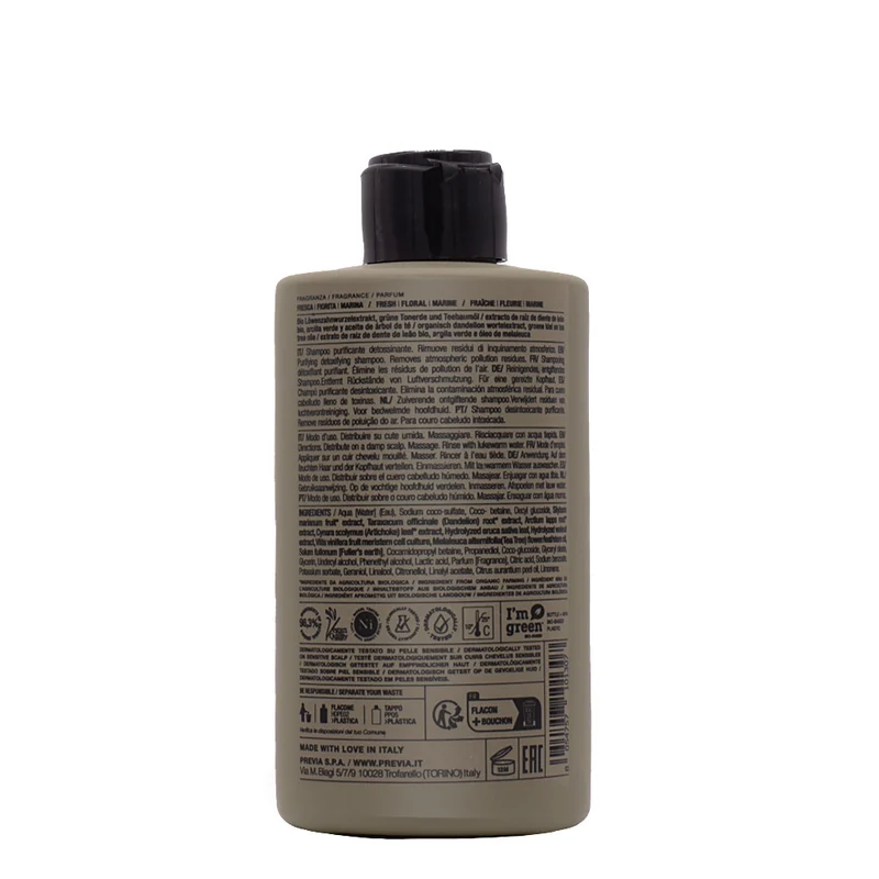 Previa Extra Life Purifying Shampoo 340ml - shampoing antipelliculaire