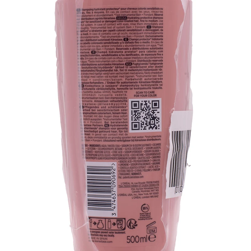 Kerastase Chroma Absolu Bain Chroma Respect 500ml - shampooing cheveux colorés