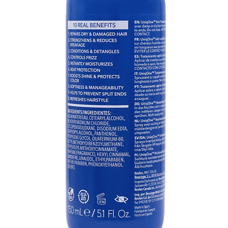 Revlon Uniq One All In One Mental Wellness Edition Hair Treatment Spray 150ml - spray 10 en 1