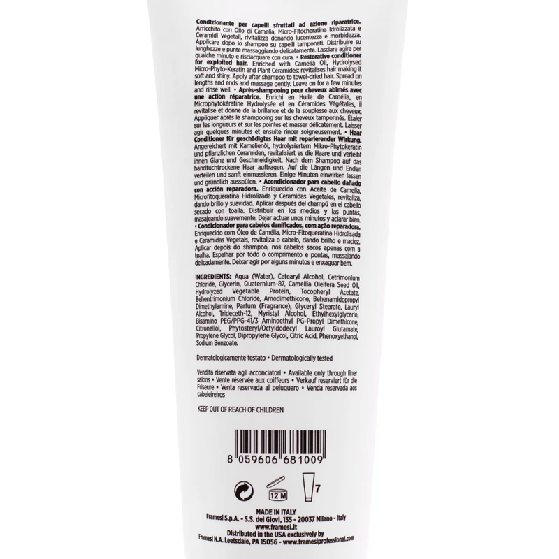 Framesi Morphosis Repair Conditioner 250ml - après-shampoing restructurant