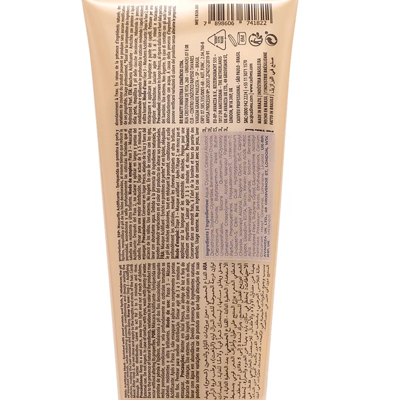 Cadiveu Blonde Reconstructor Acidic Mask N.3 200ml - masque au pH acide pour cheveux blonds