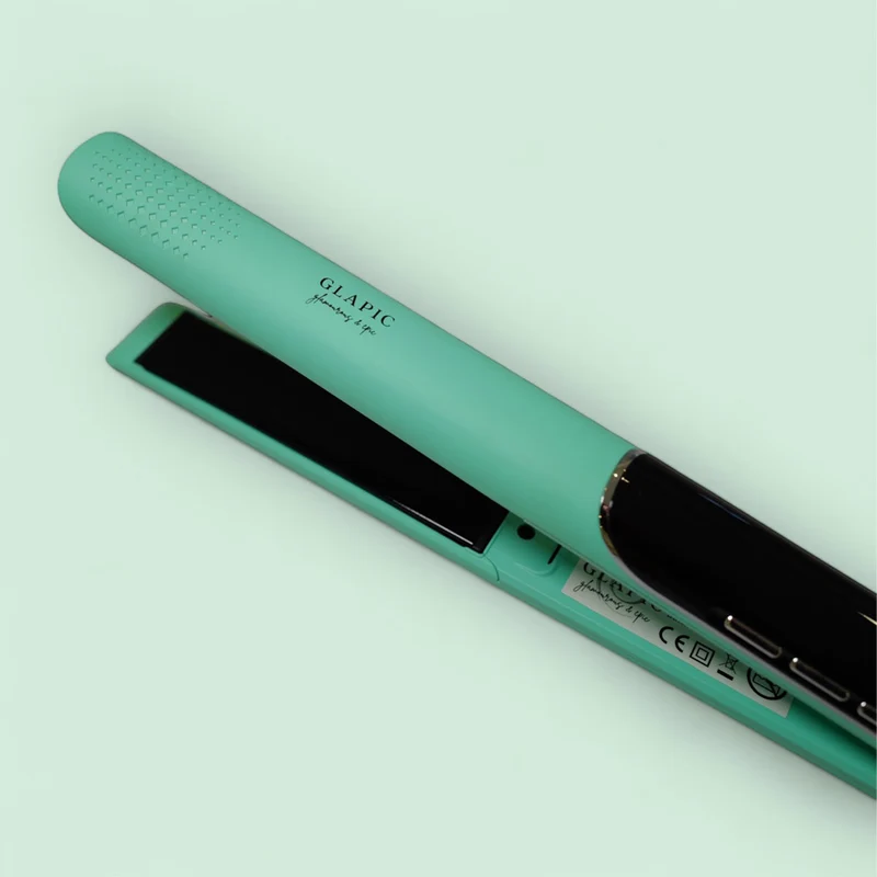 Glapic Mint Green Classic Hair Straightener - lisseur vert pastel