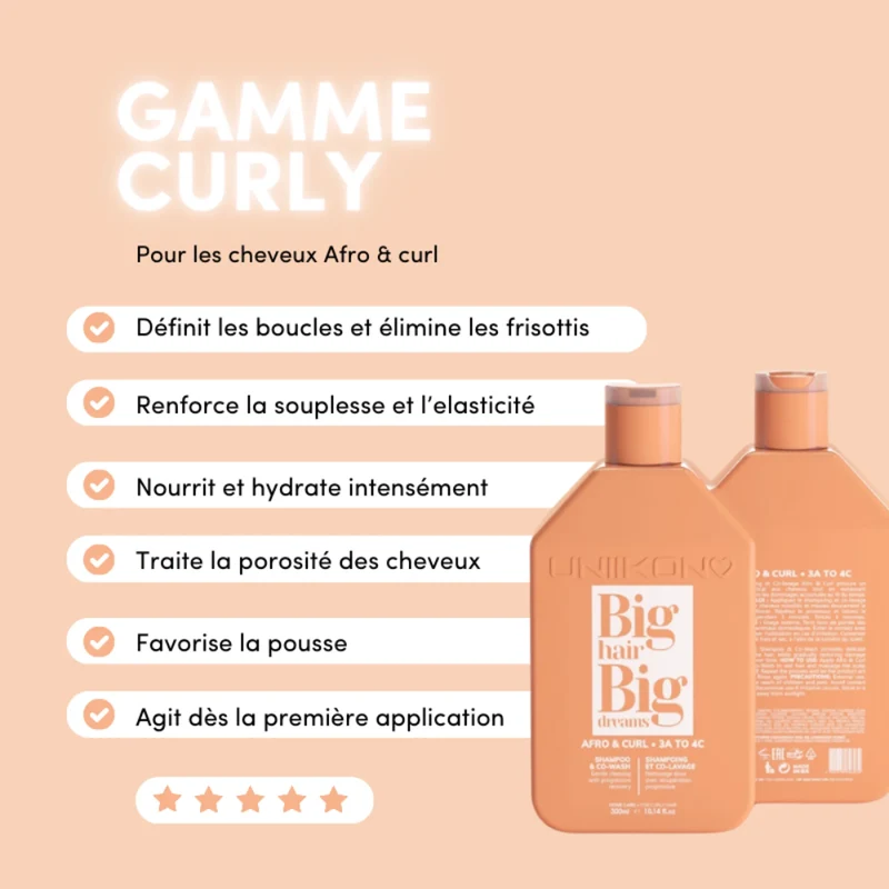 Afro Curl- 3A 4C Shampooing Co Wash - 300ml