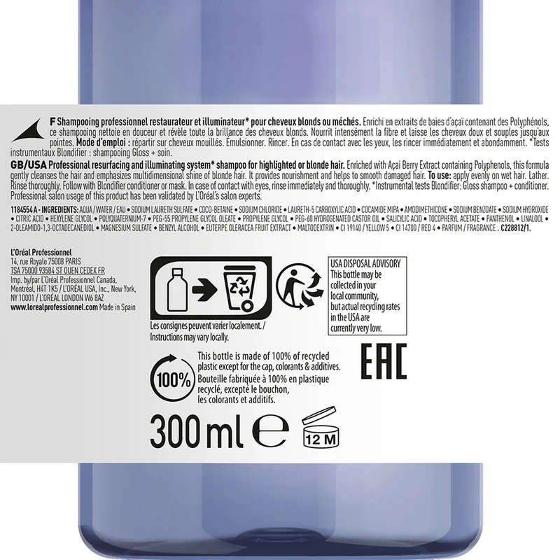 Blondifier Gloss Shampooing - 300ml