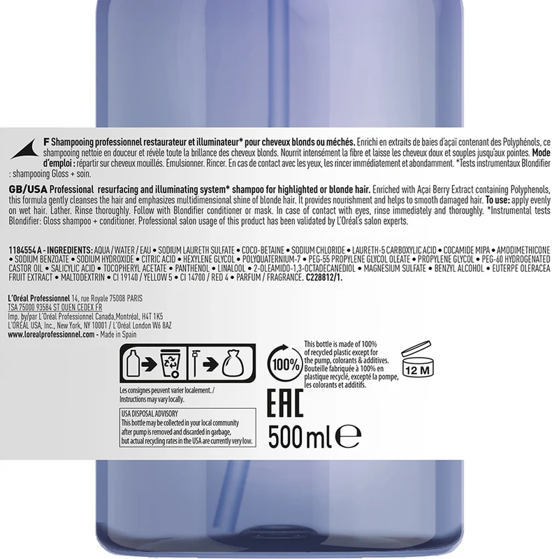 Blondifier Gloss Shampooing - 500ml