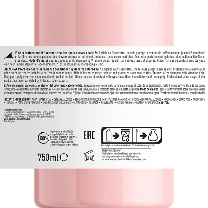 Vitamino Color Conditionneur - 750ml