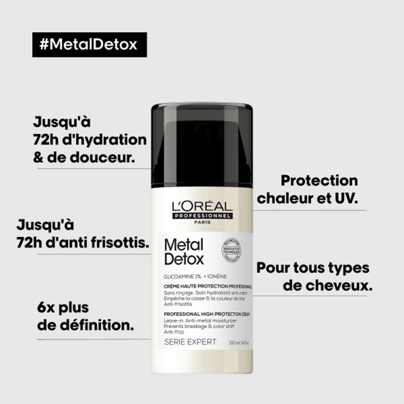 Metal Detox Crème Haute Protection - 100ml
