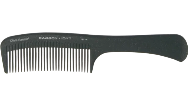 Peigne Carbon + Ion St4
