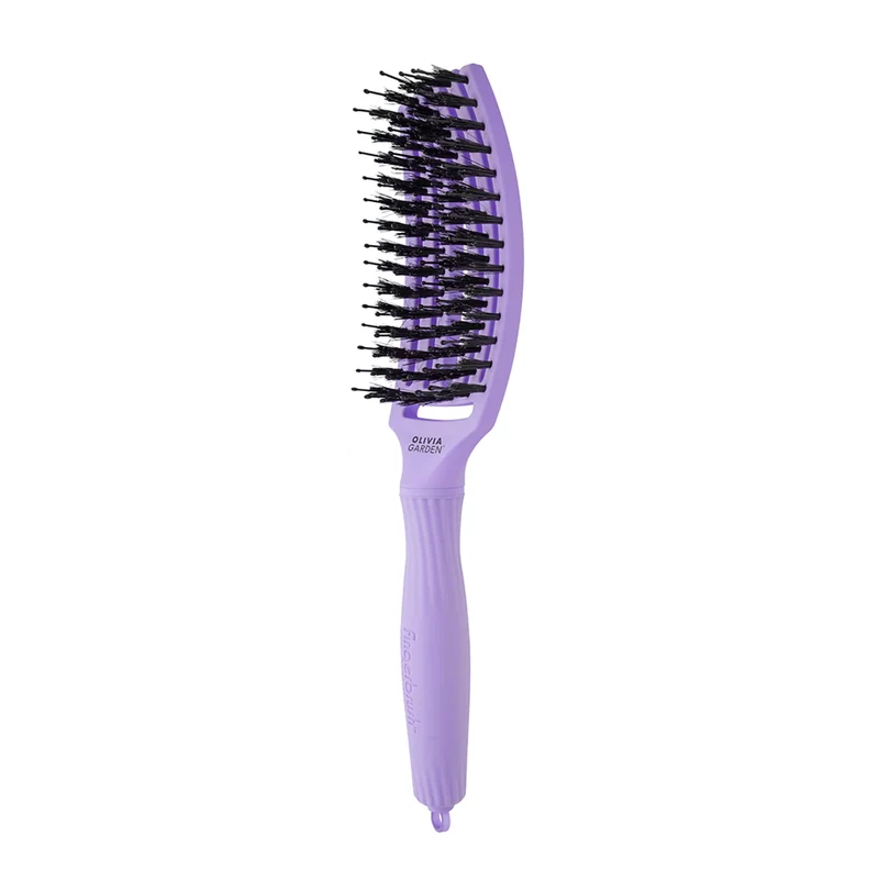 Fingerbrush Care Iconic Boar&Nylon Lavande M