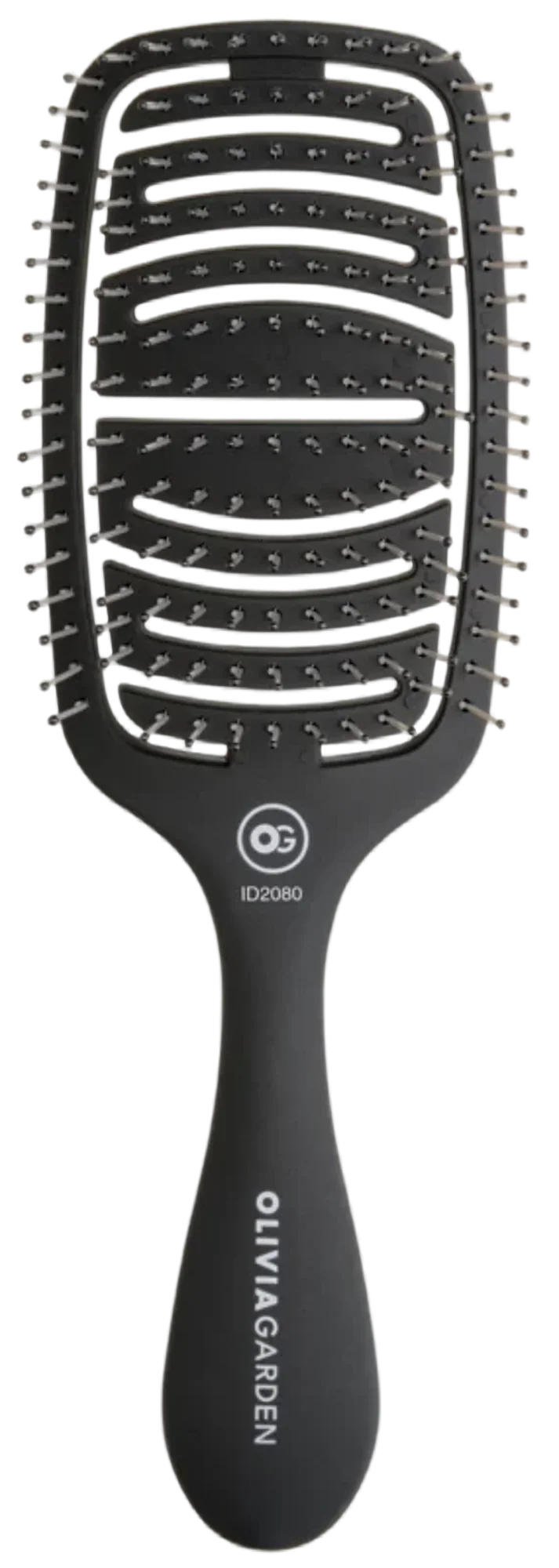 Essential Care Flex Thick Hair Bristles Matt Black