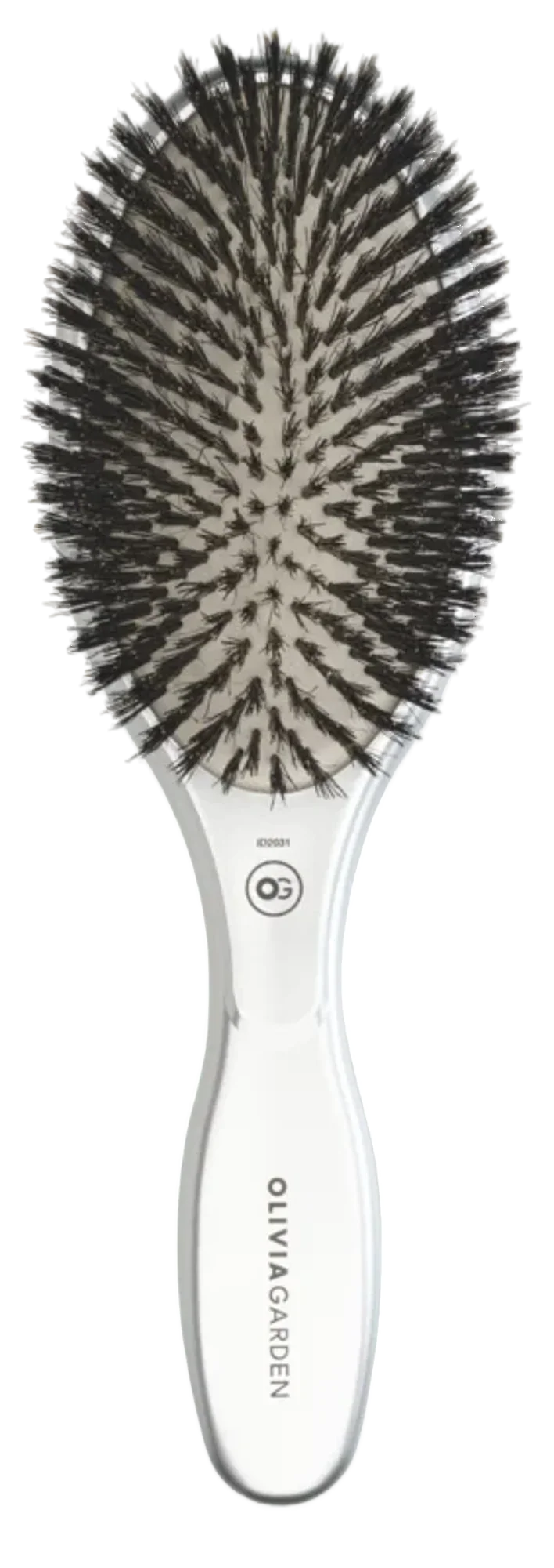 Expert Care Oval Boar Bristles Silver