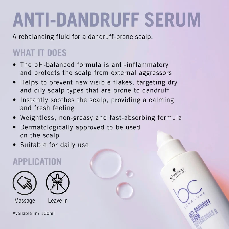 Sérum Bonacure Anti-Dandruff - 100ml