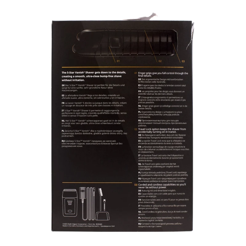 Hair Gallery Resi Come Nuovi Wahl Vanish Finish Tool - confezione danneggiata