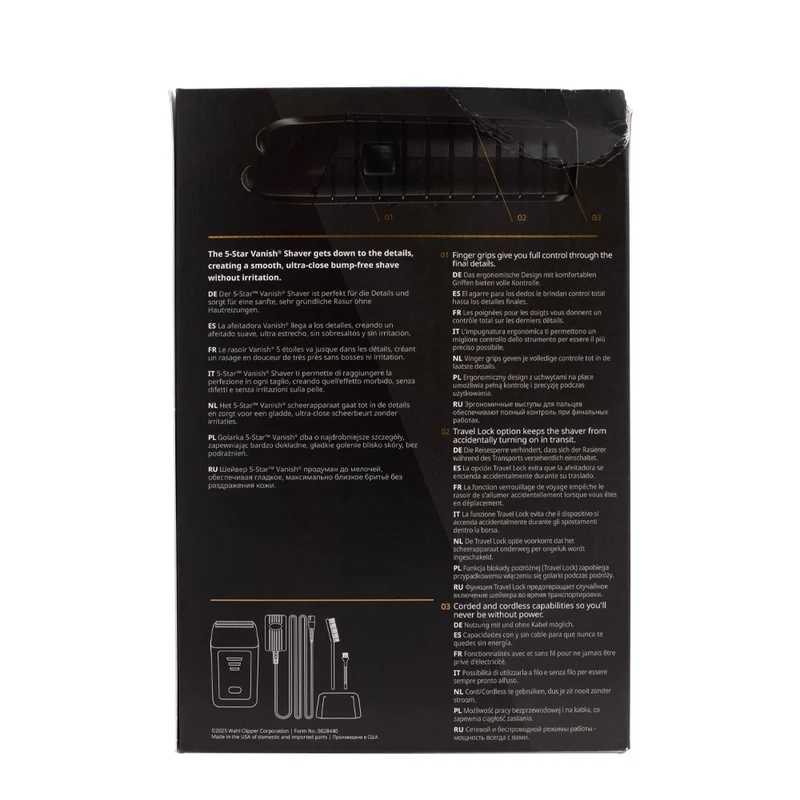 Hair Gallery Resi Come Nuovi Wahl Vanish Finish Tool - confezione danneggiata
