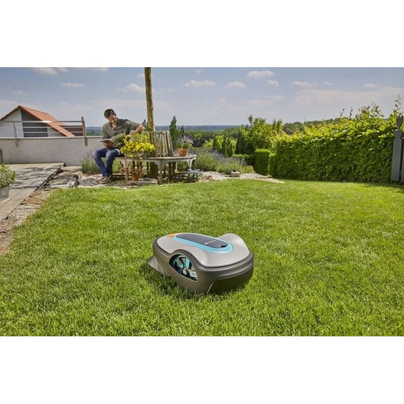 Robot tondeuse connecté GARDENA Sileno life 15101-26 Bluetooth, 750m²