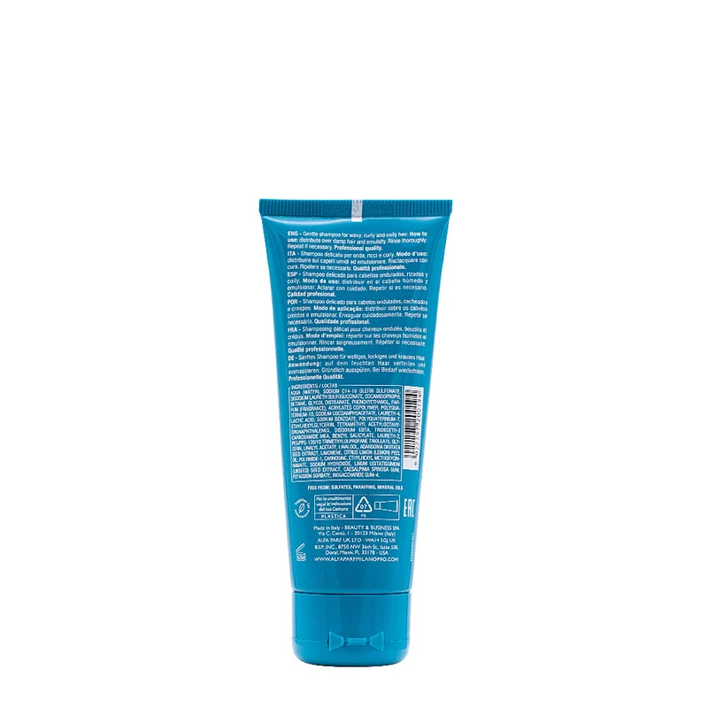 Alfaparf Milano Semi di Lino Curls Low Shampoo 75ml - shampooing cheveux bouclés