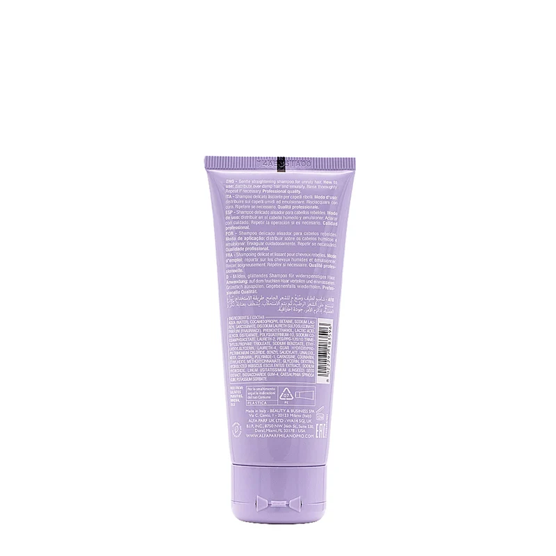 Alfaparf Milano Semi di Lino Smooth Smoothing Low Shampoo 75ml- shampoo délicat lissant