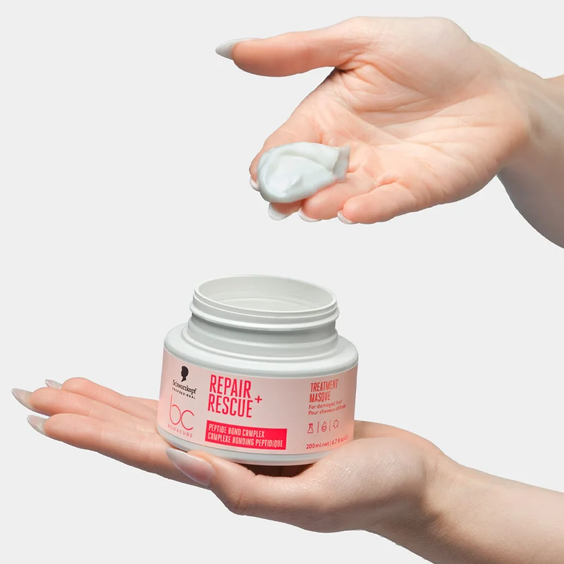 Schwarzkopf Professional BC Bonacure Repair Rescue+ Treatment Masque 200ml - masque cheveux abîmés