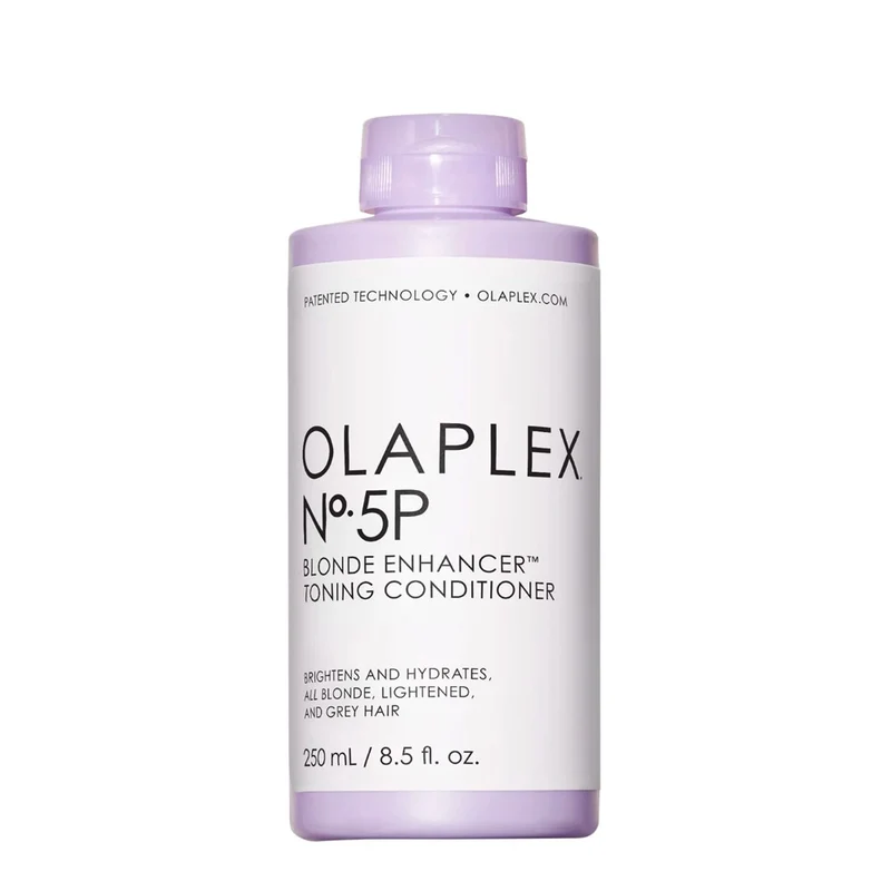 Olaplex N° 4P Blonde Enhancer Toning Shampoo 250ml 5P Conditioner 250ml N° 7 Bonding Oil 30ml