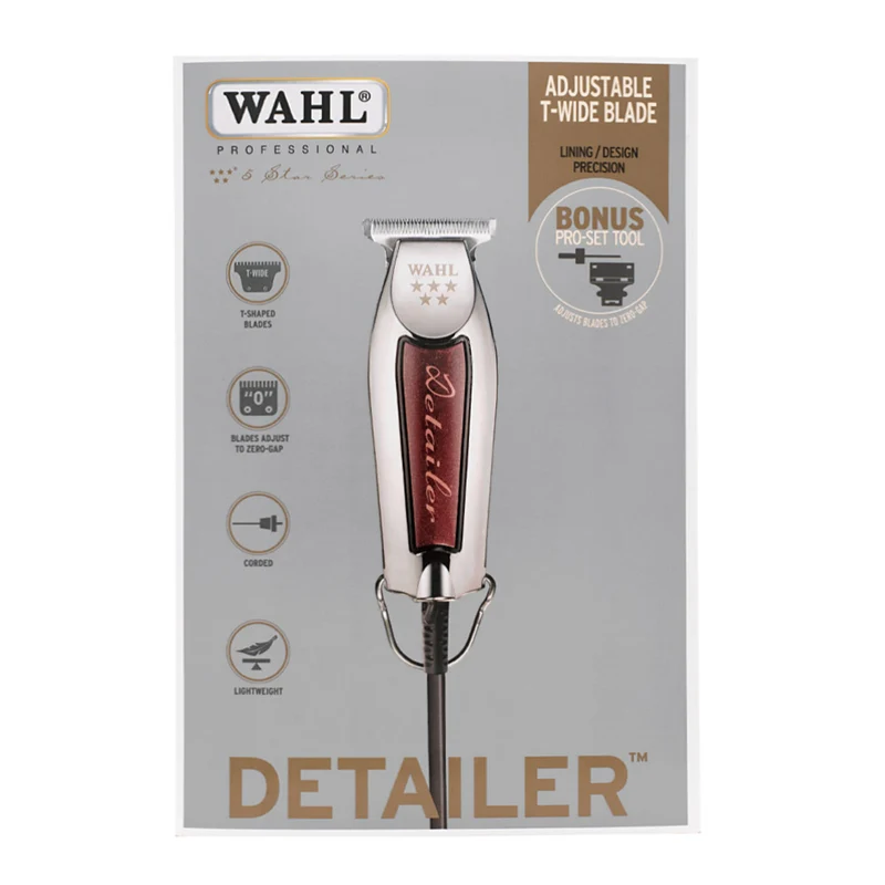 Hair Gallery Resi Come Nuovi Wahl Trimmer Wide Detailer - confezione lievemente macchiata internamente