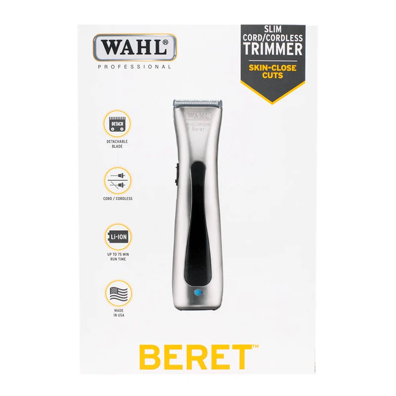 Wahl Trimmer Beret - tondeuse de finition sans fil