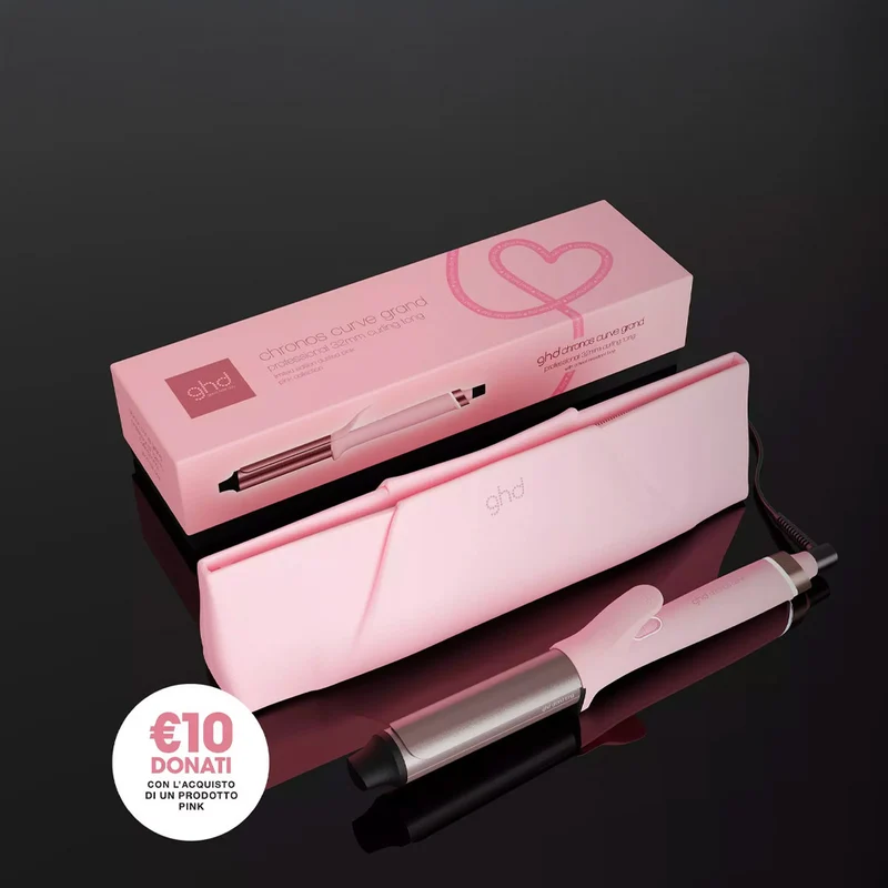Ghd Our Pink Curve Chronos Grand Tong - fer à friser