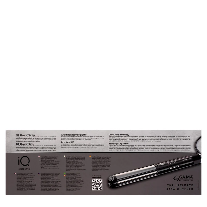 Ga.ma Professional IQ Fer Led Oa Noir - fer