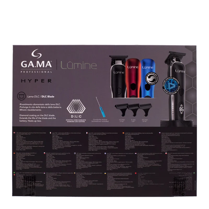 Ga.ma Professional Lumine Hyper Trimmer - tondeuse barbe