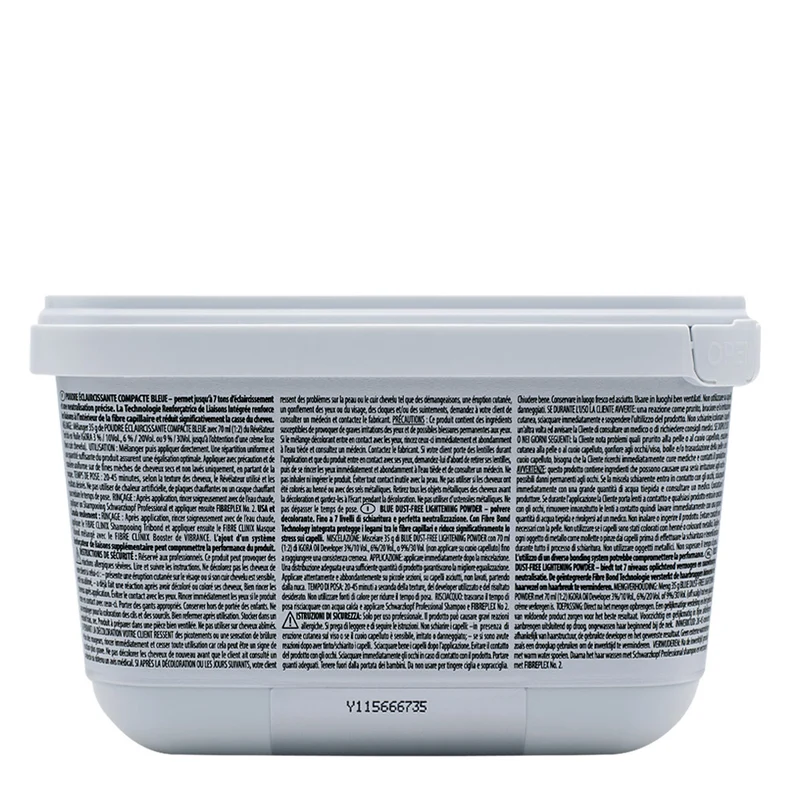 Schwarzkopf Professional Igora Vario Blond Plus Blue Dust Free Lightening Powder 450gr - poudre décolorante anti-jaune