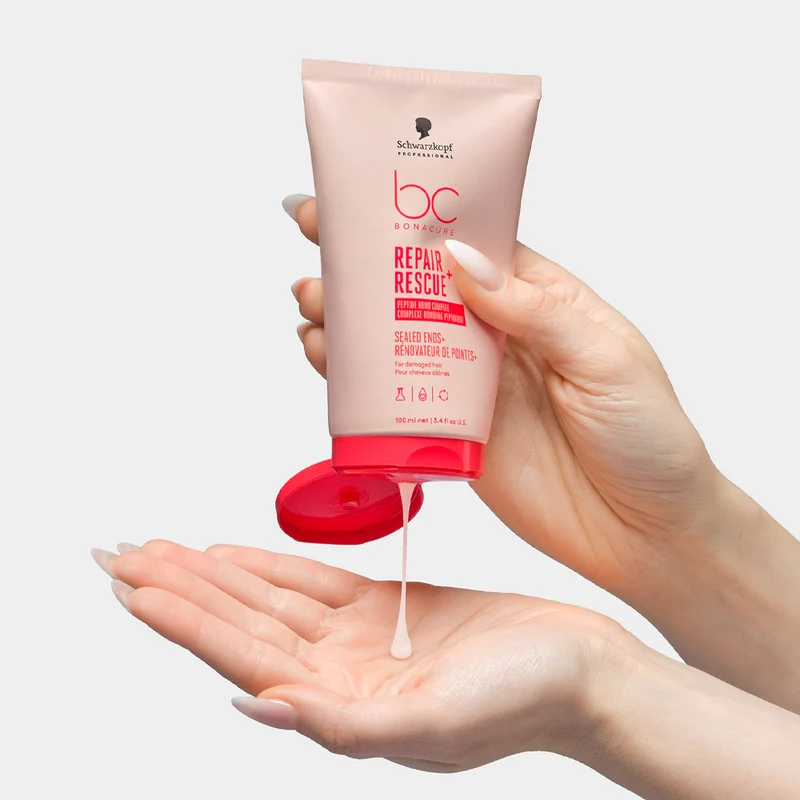 Schwarzkopf Professional Repair Rescue+ Sealed Ends+ 100ml - traitement cheveux abîmés