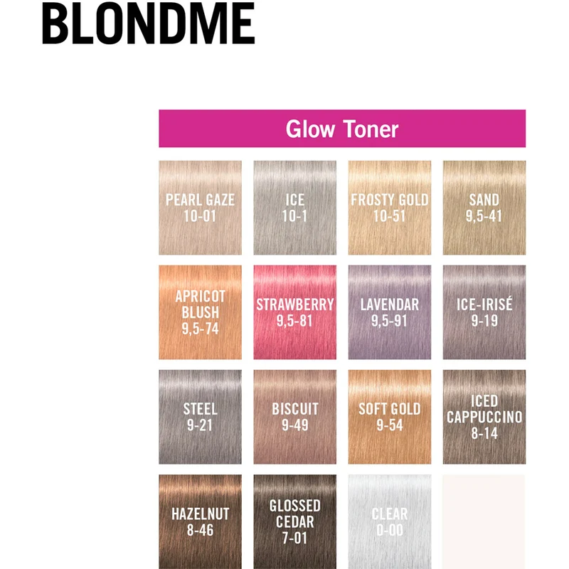 Schwarzkopf Professional BlondMe Glow Toner 9-54 Soft Gold 60ml - toner