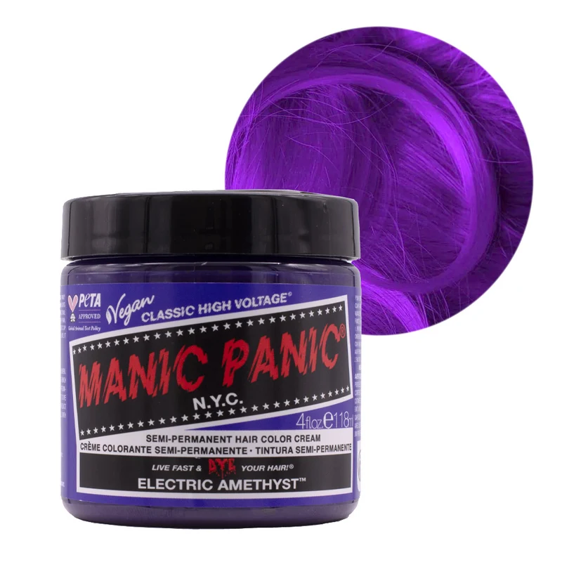 Manic Panic Classic High Voltage Electric Amethyst 118ml - crème colorante semi-permanente