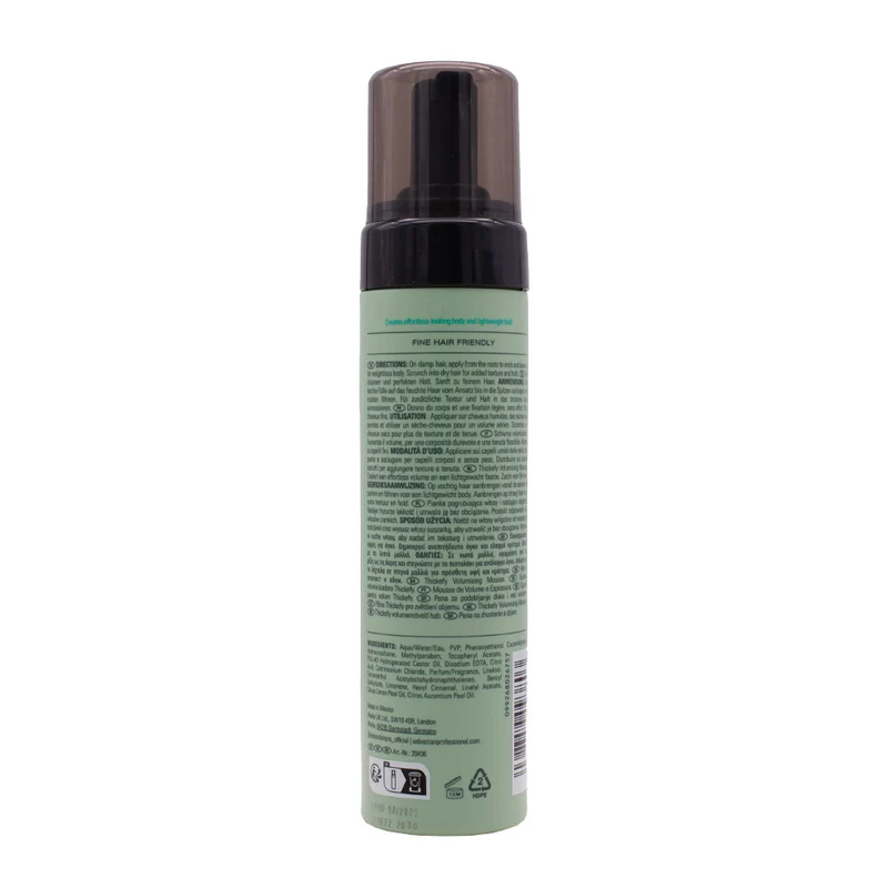 Sebastian Professional Volupt Thickefy Volumizing Mousse 190ml - mousse volumisante